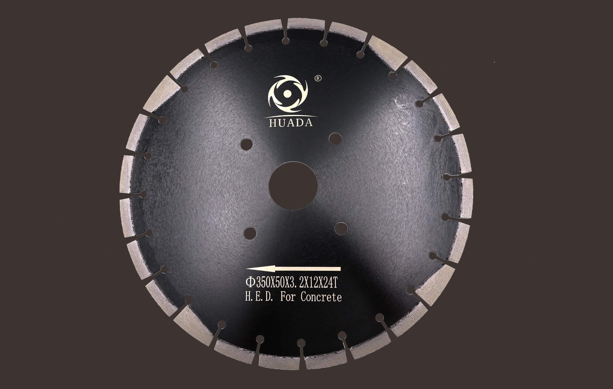 H.E.D Diamond Saw Blade Laser Welded For Concrete